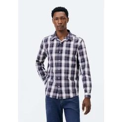 Camisa Masculina Manga Longa Xadrez