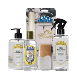 KIT COALA HOME CHÁ BRANCO - 4 ITENS