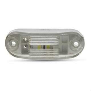 Lanterna Vigia Teto Led Caminhão Baú Ônibus Carreta Cristal em Oferta na Shopee