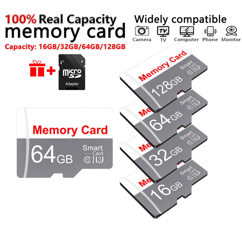 Mini Cartão SD 16GB-128GB Classe 10-Para Telefones , Câmeras E Computadores