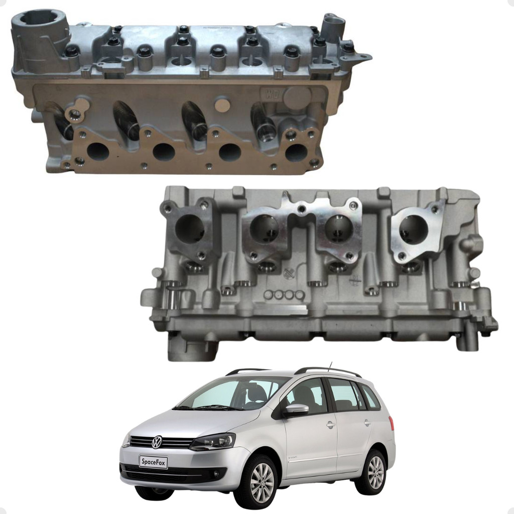 Cabeçote Motor Spacefox 1.6 Ea111 2006 A 2010 Novo em Oferta na Shopee