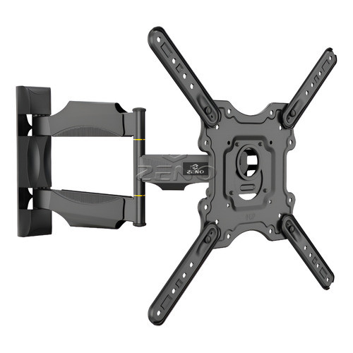 Suporte para TV Articulado Slim Universal 32 a 65 Polegadas com Giro 360°, Inclinável, Braço Longo e Instalação Fácil