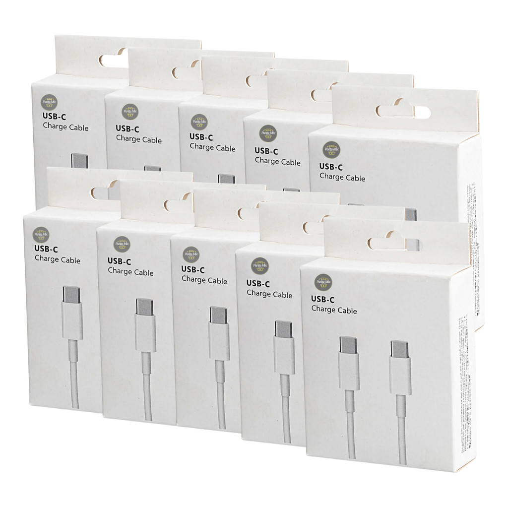 Kit 10 Cabos Usb-c Tipo C Carregamento Rápido E Dados Nfe