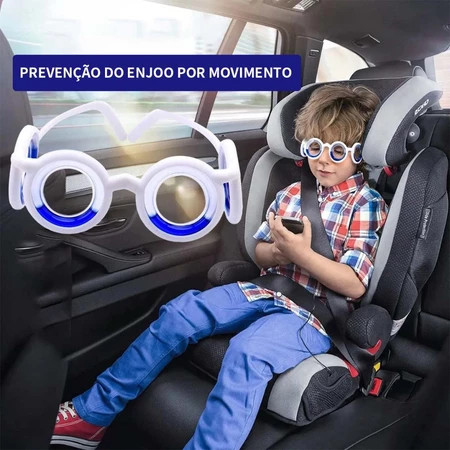 Óculos anti náuseas anti enjoo do movimento. Não enjoar carro, ônibus, barco, movimento