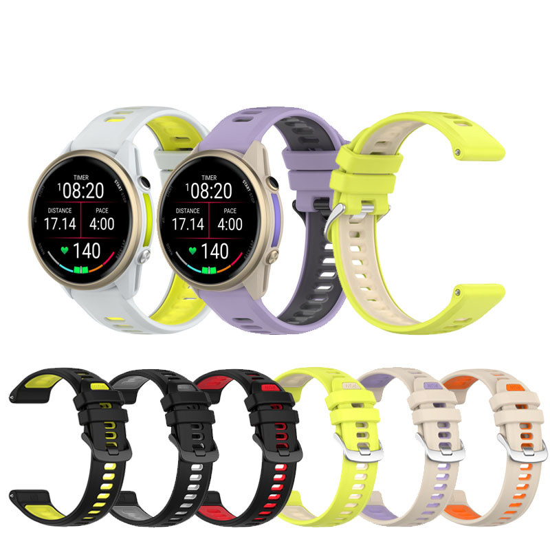 Para Garmin Forerunner 970 965 955 945 935 745 Instinto 2 Fenix 5 6 S62 S60 Descida G1 Esportes Pulseira De silicone Dup
