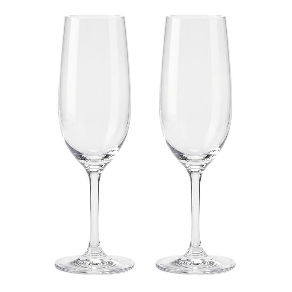 Jogo de Taças de Champanhe de Cristal com Titânio Dom Paris 235ml 2 peças - Seu Lar em Oferta na Shopee