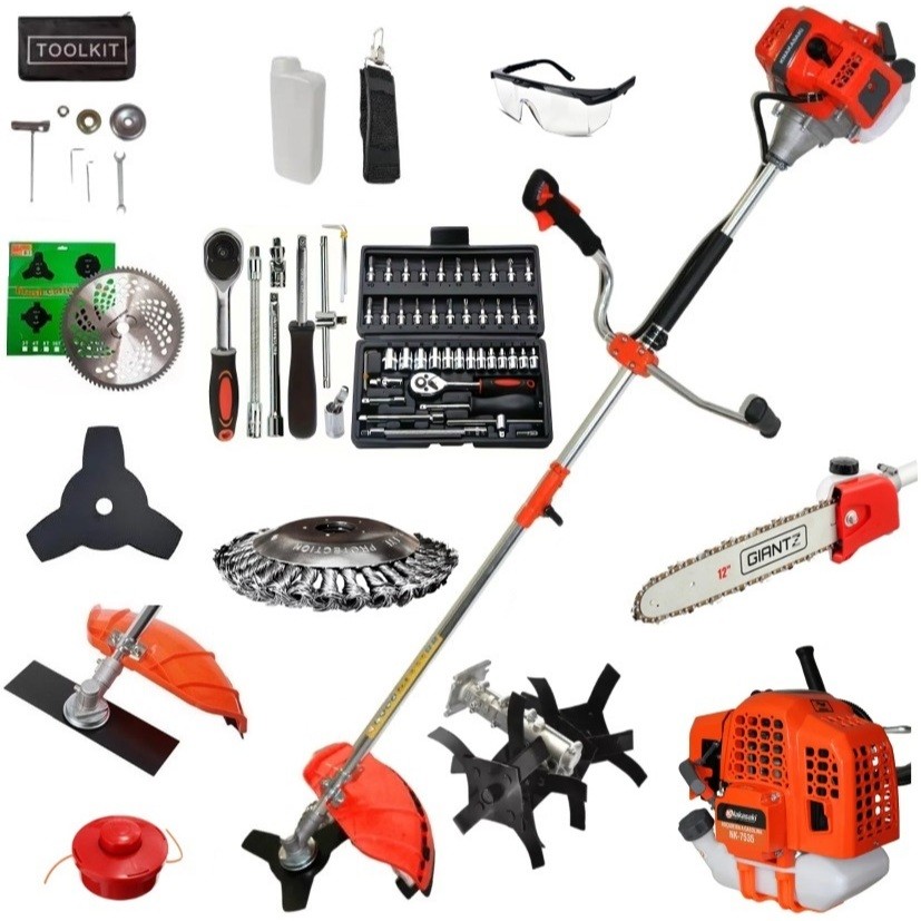 Roçadeira 75cc com Motopoda e Enxada