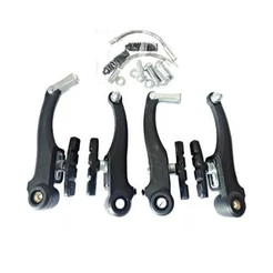 Freio V-Brake de Aço Revestido em Nylon com Sapata Orbital – Potência e Controle para sua Bike!