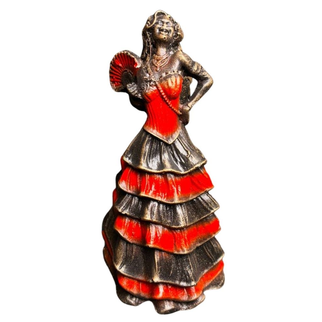 Mini Pomba Gira Sete Saias (V) 11 cm - Imagem Umbanda Candomble