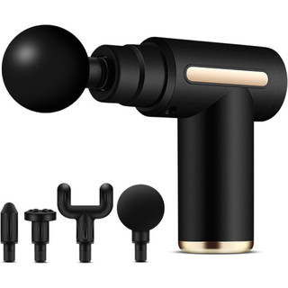 Pistola de Massagem Muscular Portátil Elétrica Profissional Recarregável USB com Múltipla…