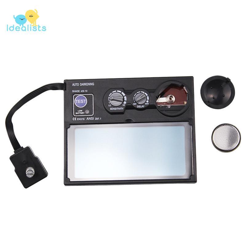 Idealistas Auto Escurecimento Solar TIG Soldagem Capacete Lente Máscara Óculos Filtro De Automação