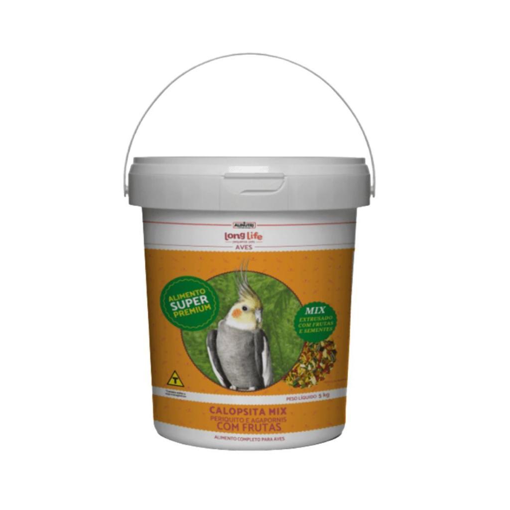 Long Life para Calopsitas com Frutas – 5kg em Oferta na Shopee