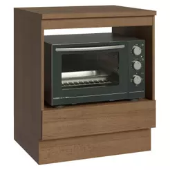 Balcão para Forno/Micro-ondas 70 x 60 cm 1 Gaveta (Com Tampo) Madesa