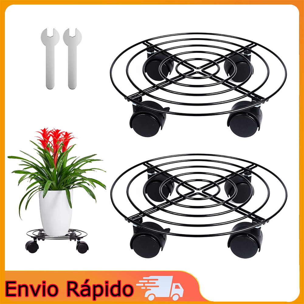 Estrutura de suporte para Base de vaso de flores, 2 peças, 2 peças, chave pequena, 27x27x6cm, prateleira para vasos de f