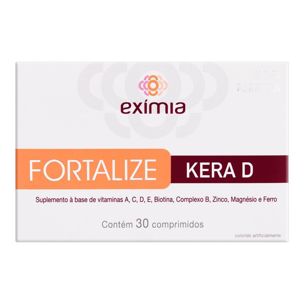 Exímia Fortalize Kera D Com 30 Comprimidos Suplemento