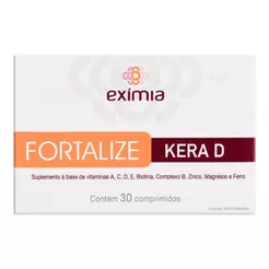 Exímia Fortalize Kera D Com 30 Comprimidos Suplemento