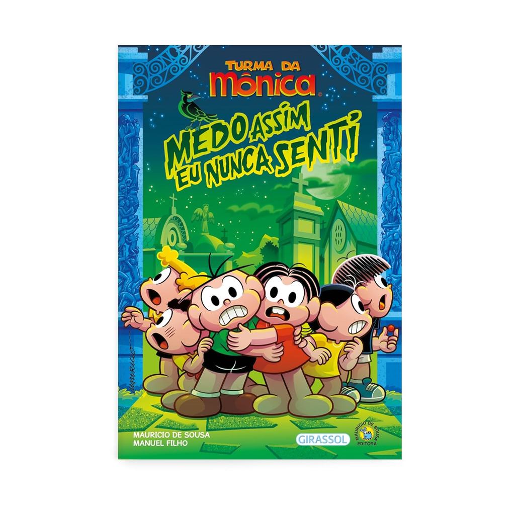 Turma da Mônica | Medo Assim Eu Nunca Senti | Capa que Brilha no Escuro