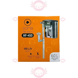 Filtro externo Hang-on Soma HF-450 Vazão 450L/h 4W 127V - Para  Aquários até 60L em Oferta na Shopee