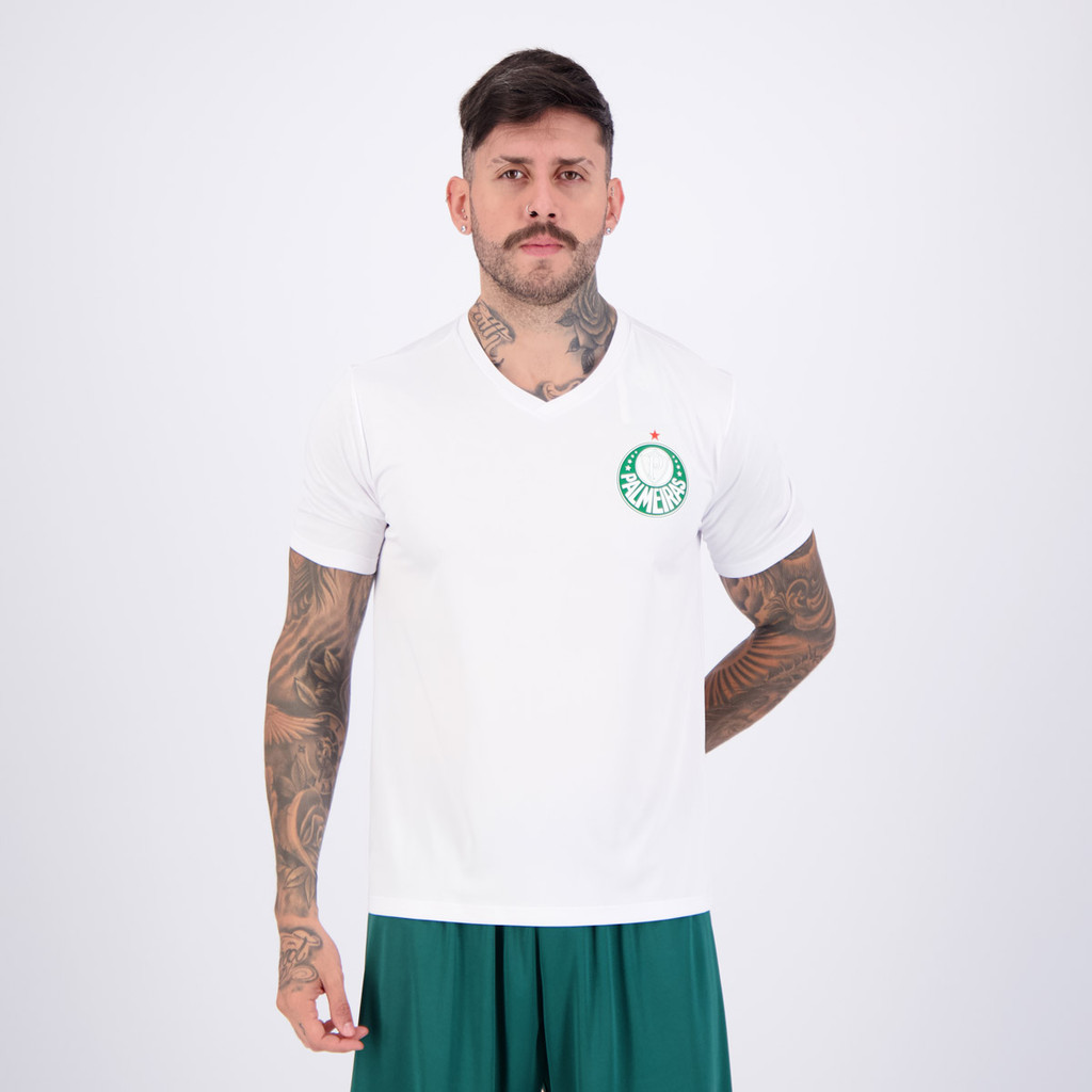 Camisa Palmeiras Diamond Branca em Oferta na Shopee