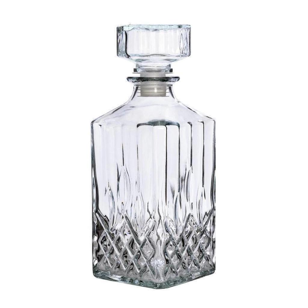 Garrafa Licoreira de Vidro Cristal Diamonds de 1L