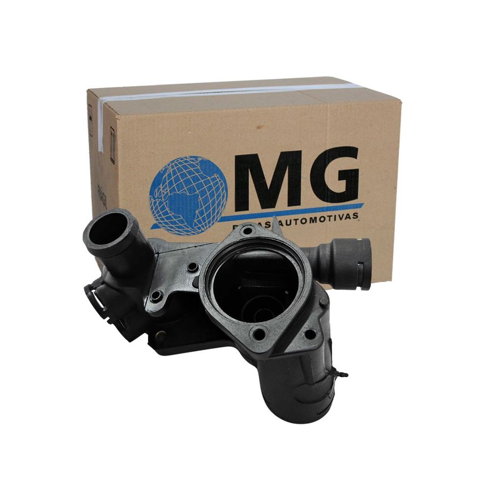 Carcaça Válvula Termostática Para Volkswagen Gol Após 94 G2 G3 G4 Sem Ar Quente MG101