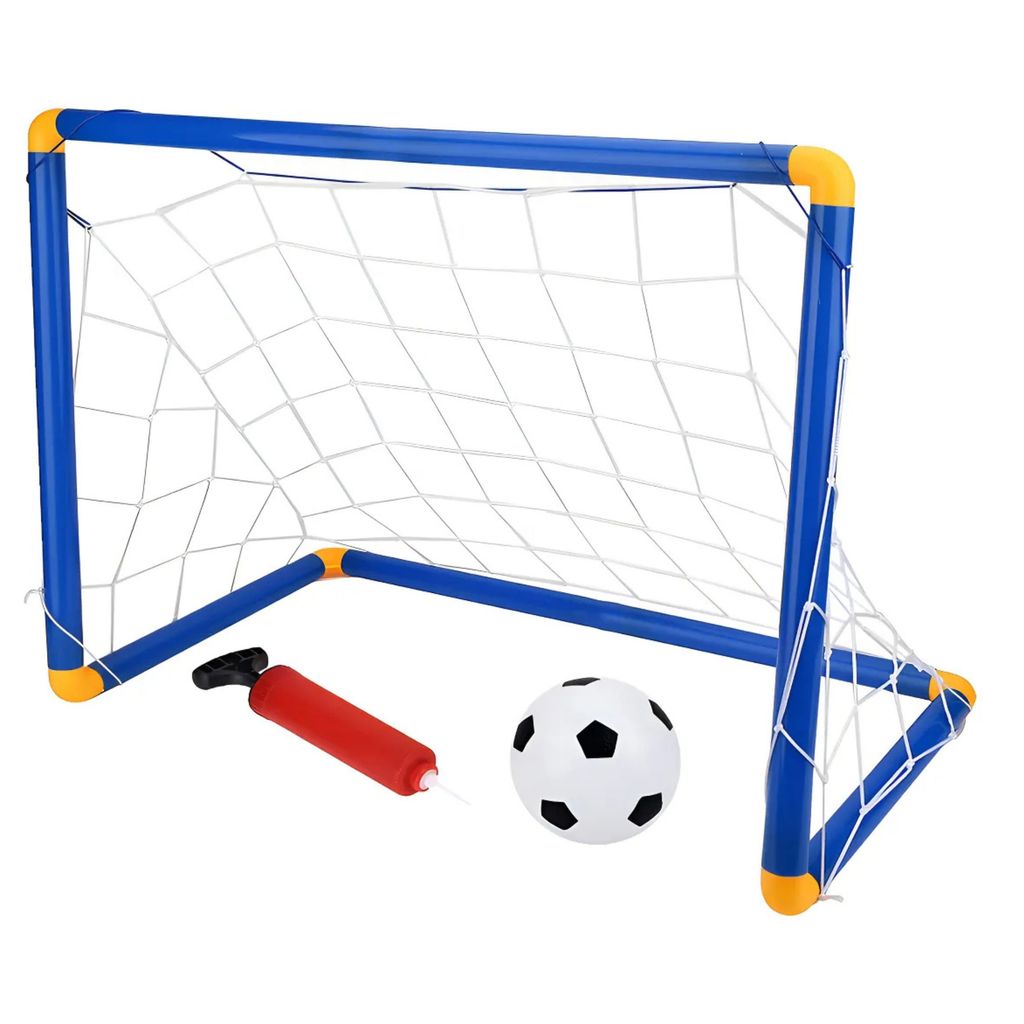 Kit Trave Com Bola E Bomba Mini Golzinho Infantil
