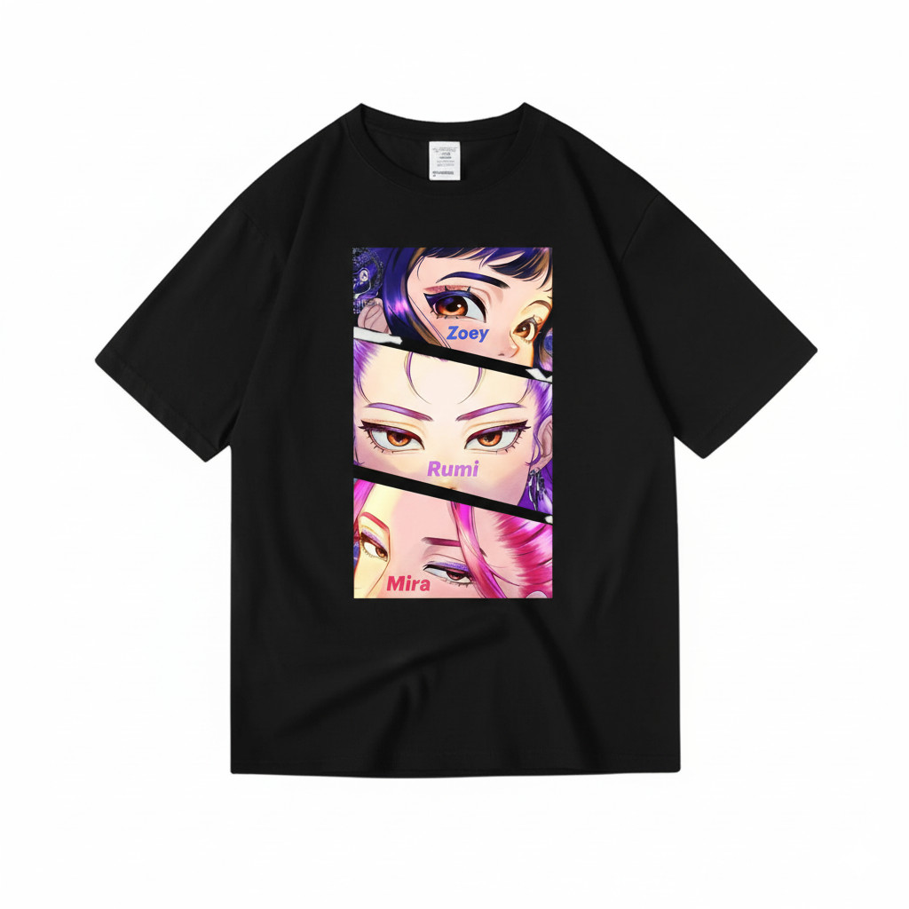 Camiseta Olho Anime Manga Expressivo Colorido Divertida Estilosa Confortável Moda Casual