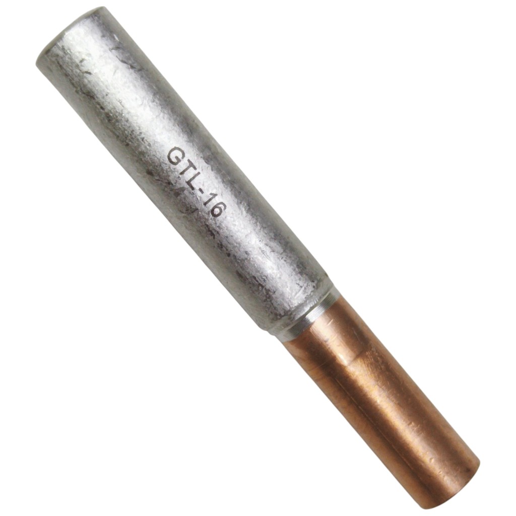 Luva de Emenda Bimetálica para Cabo Cobre 10mm e Alumínio de 16mm GTL-16