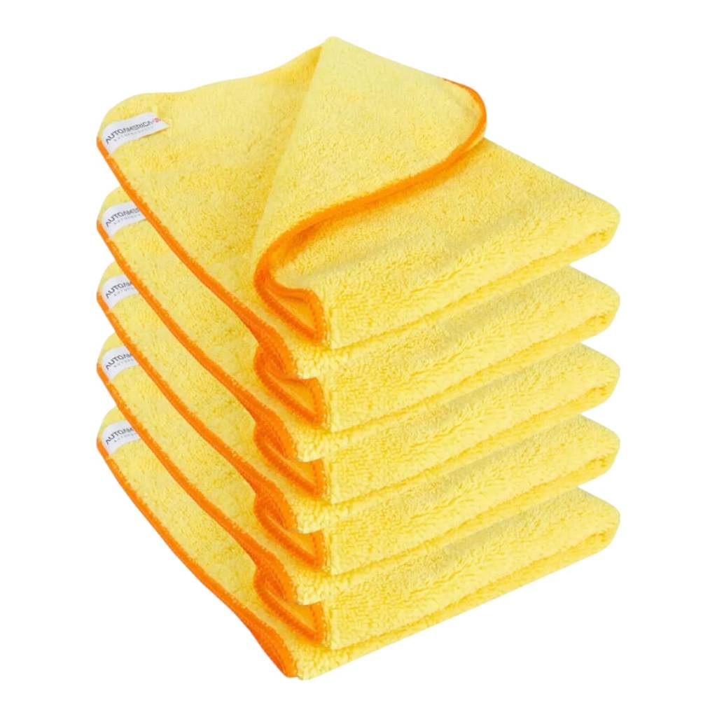 Kit Com 5 Flanela De Microfibra Autoamerica Premium 60x40