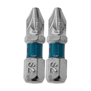 BITS POZIDRIV PZ2, ACO CROMO MOLIBDENIO, 25MM, 2PCS // GROSS em Oferta na Shopee