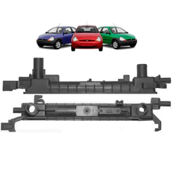 Caixa do Radiador Ford Ka C/ar Bocal Largo 365mm x 48mm