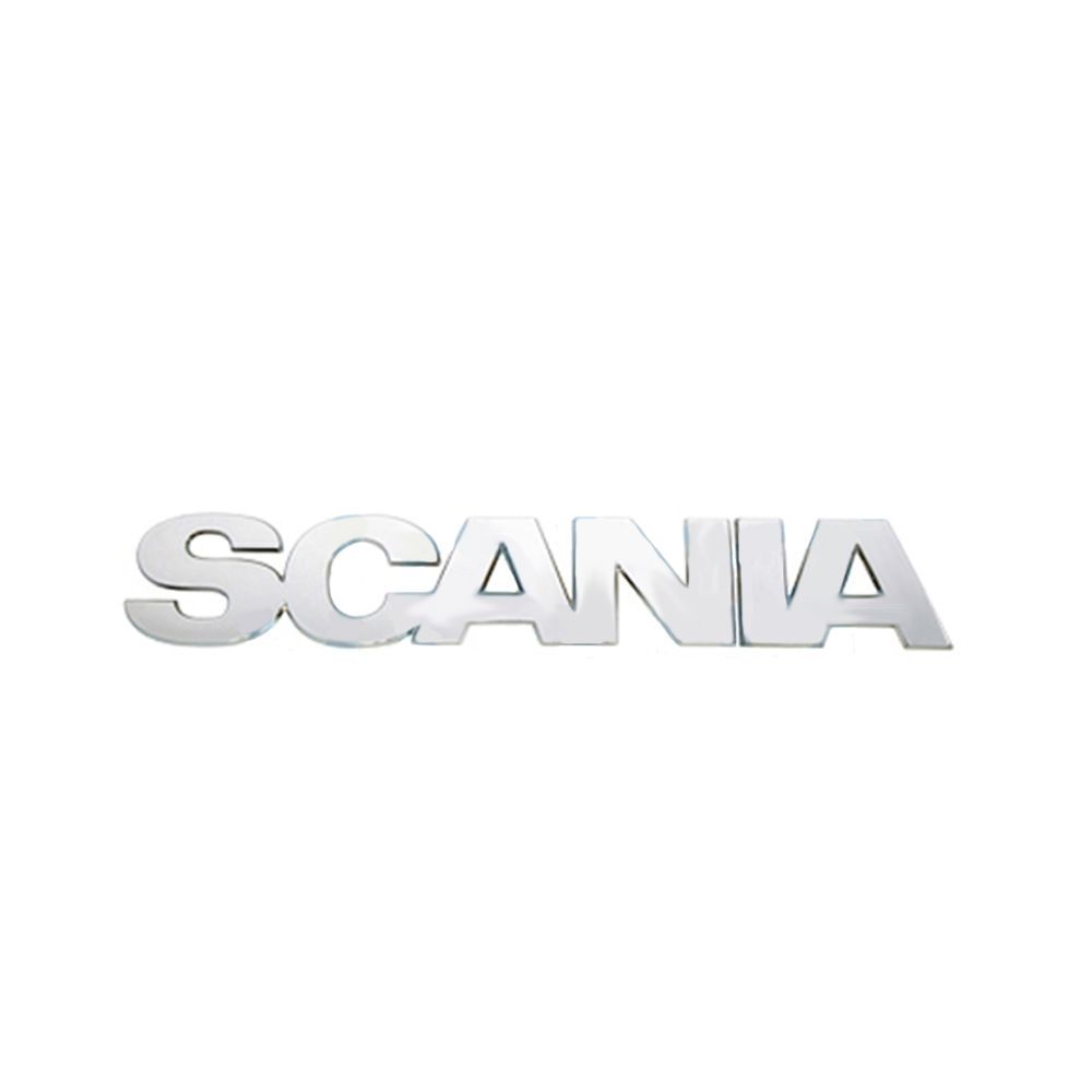Emblema da Grade Scania G / R S5 Antigo Original Cromado