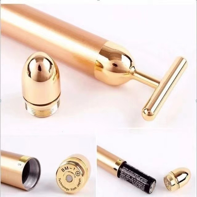 Massageador Hamonização Facial Vibratório Energy Beauty Massageador Facial Vibração Afina Rosto em Oferta na Shopee