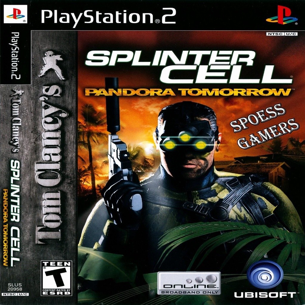 Ps 2 Tom Clancy's Splinter Cell: Pandora Tomorrow Patch De Ps2