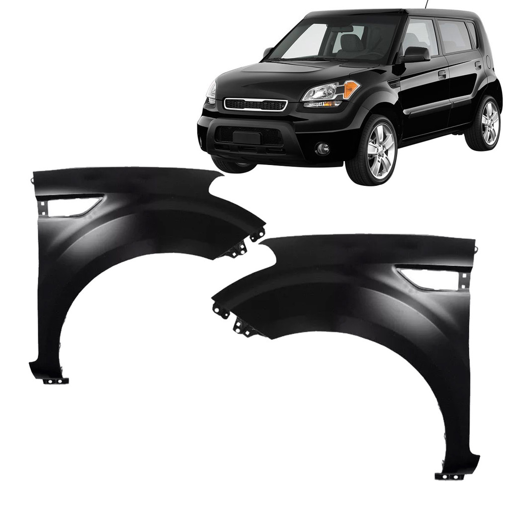 Paralama Dianteiro Kia Soul 2010 2011 2012 Com Furo