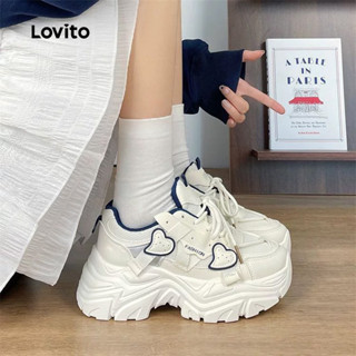 Lovito Tênis Casuais de Novo Estilo para Mulheres LFA100104 em Oferta na Shopee