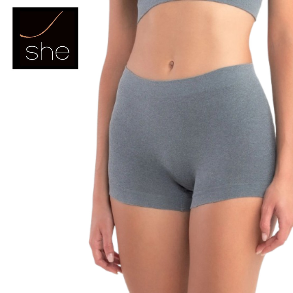 Calcinha Boxer She Mash Boyshorts Sem Costura Microfibra 746.05 em Oferta na Shopee