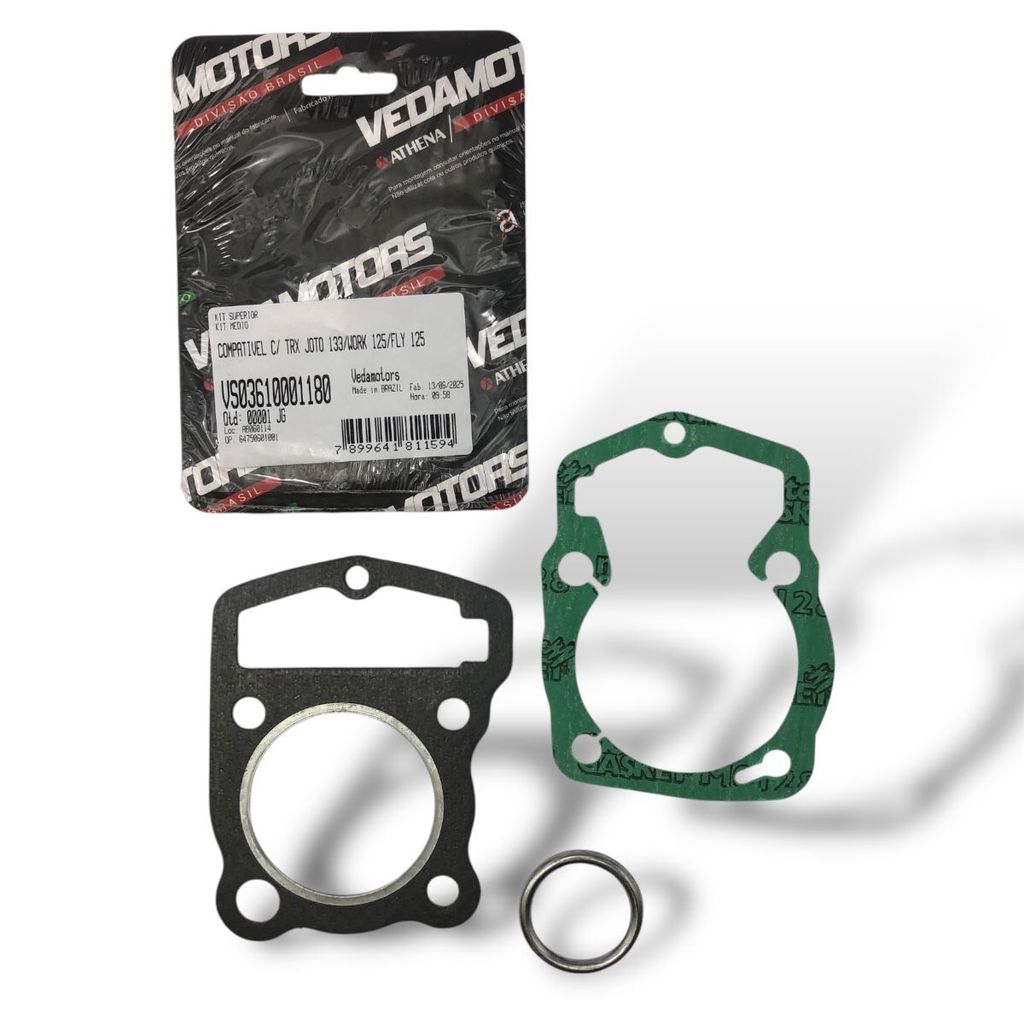 Jogo Junta Kit A Traxx Joto 133 Work 125 Fly 125 Vedamotors