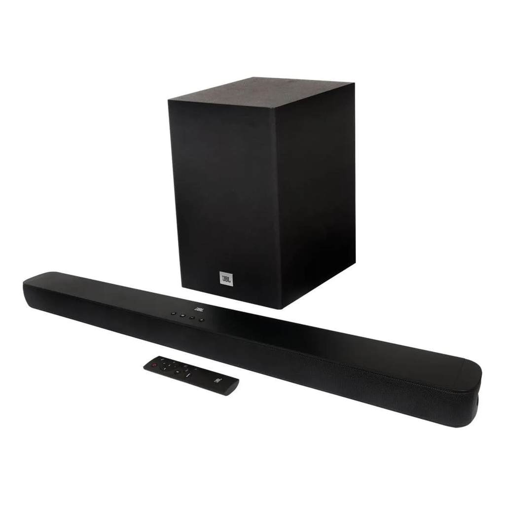 SOUNDBAR JBL BARRA DE SOM 2.1 CANAIS E SUBWOOFER SEM FIOS em Oferta na Shopee
