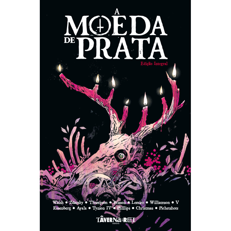 Capa do livro Livro - A Moeda de Prata - Editora Taverna do Rei