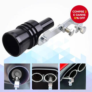 Dispositivo De Reequipamento De Veículo , Tubo De Escape , Apito De Som Turbo , Simulador Universal Para Carro em Oferta na Shopee