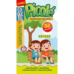 Livro Coquetel Picolé 14 | Passatempos Educativos