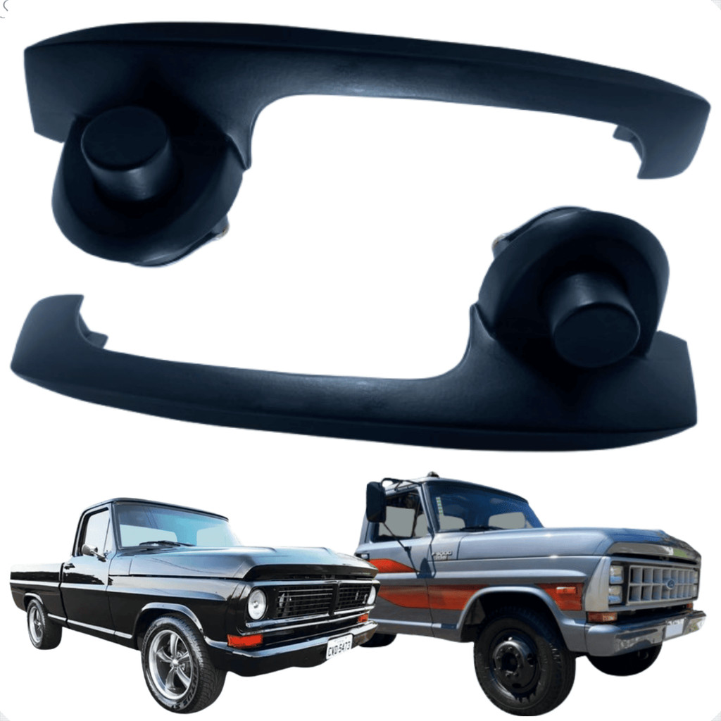 Par Maçaneta Externa Da Porta Sem Chave Ford F1000 F4000 1972 A 1992