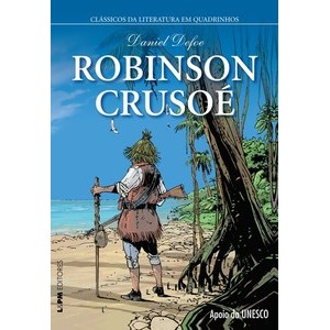 Livro Robinson crusoé - Livros Leitura Sorocaba - Livros Sorocaba