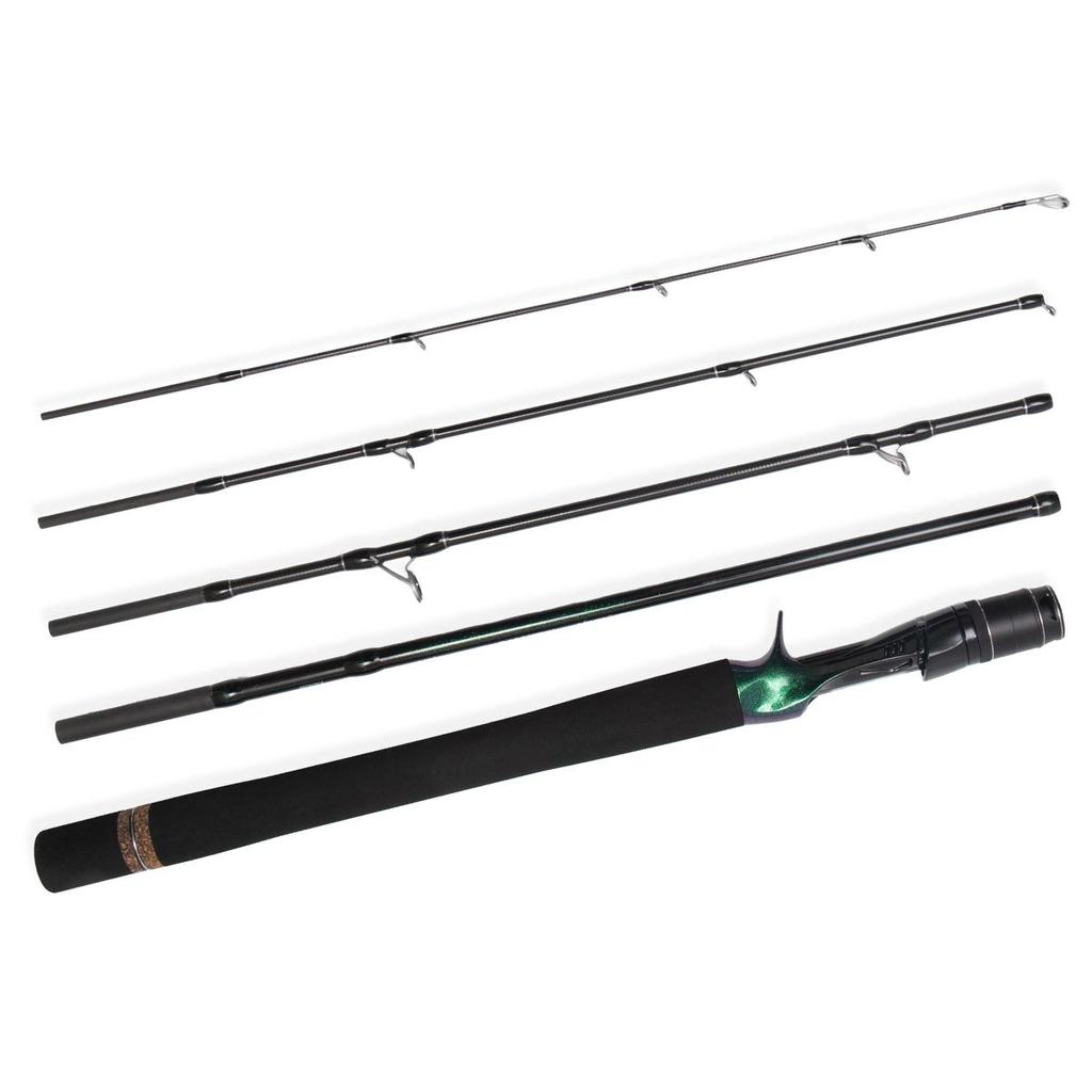 Vara Para Carretilha High Travel Viagem Portátil Super Leve 1,83m 8-16lbs 5 Partes - Tacom
