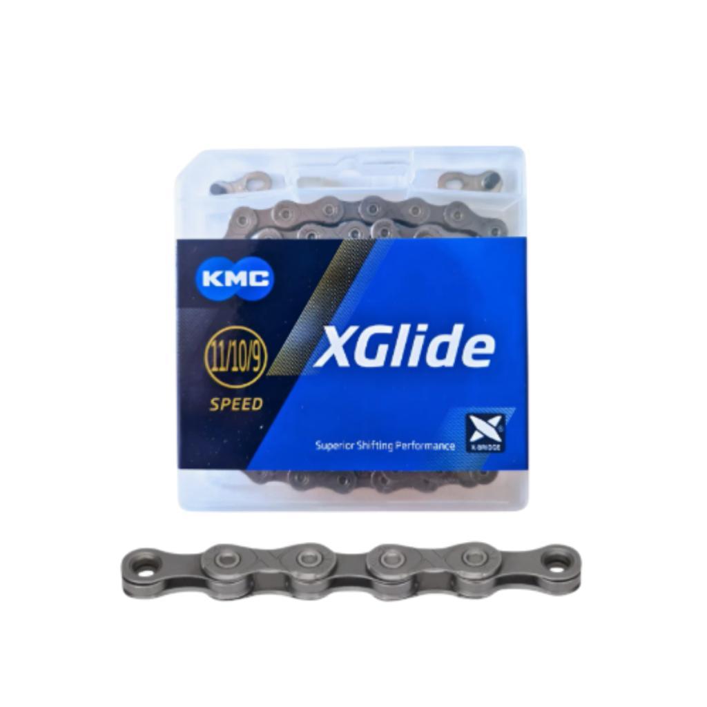 Corrente KMC Xglide 118 Elos 9v 10v 11v MTB Speed Shimano Cues