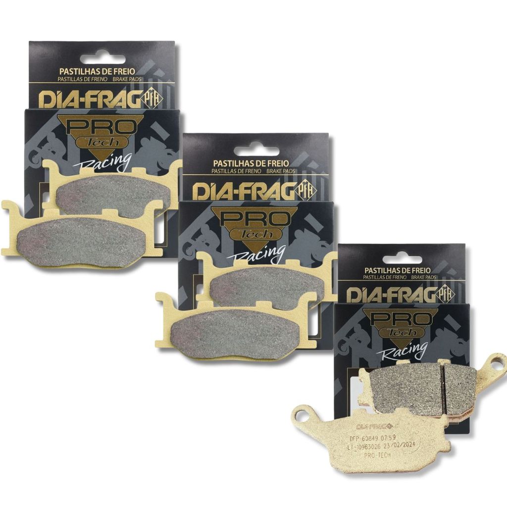 Kit Pastilhas de Freio Xj6 2013-2019 Diafrag (Metálica) em Oferta na Shopee