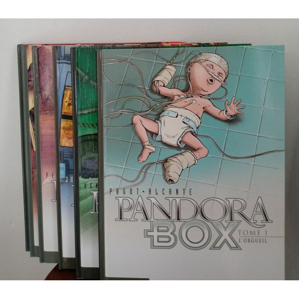 Pandora Box L'orgueil- 1 ao 6 de Didier Pagot, Alcante 7726583
