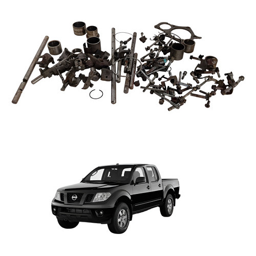 Kit Parafuso Eixo Garfo Trava Cambio Caixa Frontier 2011 2.5