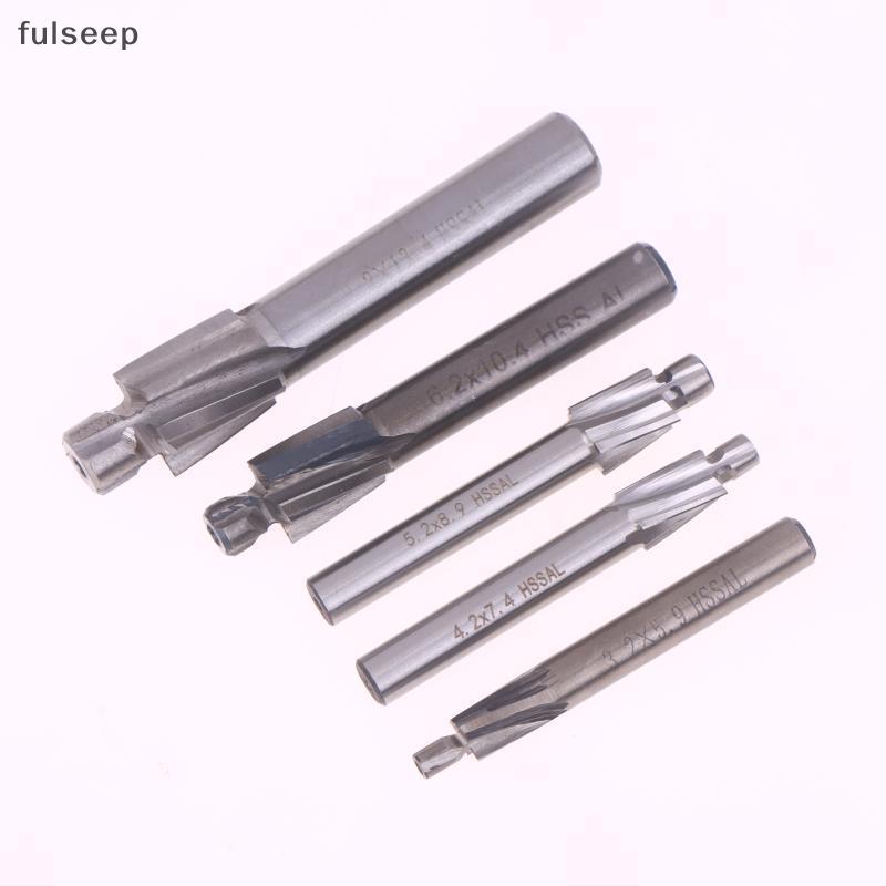 [fulseep] HSS Fresa De Topo De Bancada M3-M8 Ferramentas De Entalhe Escareadora Broca Escareada Plana BR
